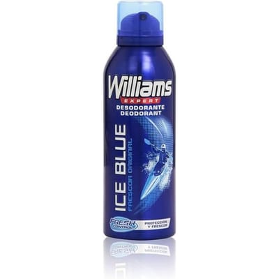 Deodorant - WILLIAMS - ICE BLUE - 200ml - Unisex - Langdurige frisheid