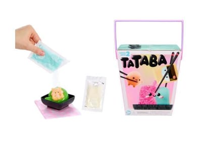 Tataba Series 2, knijpspeeltje, verzamelitem, schattige personages, flocking om zelf te maken, ondoorzichtige doos, leeftijd 3+