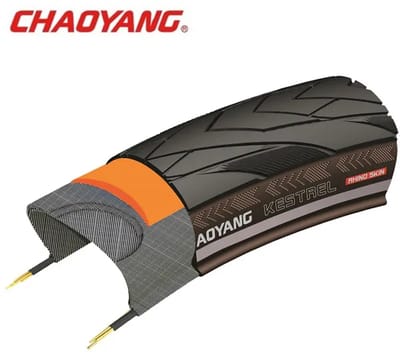Buitenband ChaoYang Kestrel zwart RS met 5 mm anti-lek 37-622 28x1 5/8x1 3/8