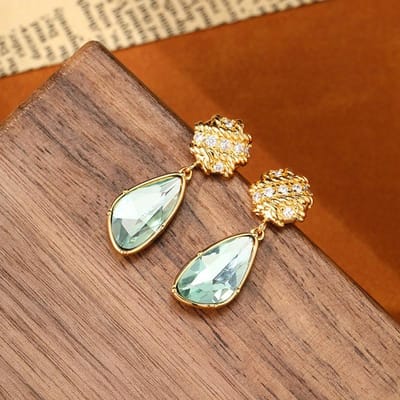 Dames Licht Luxe Design Elegante Onregelmatige Kwastjes Oorbellen Modieus En Veelzijdig Niche Design Oorbellen Dagelijkse Accessoires brown