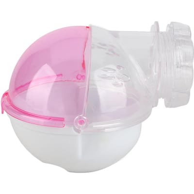 Joli Hamster de 13cm, roue d'exercice en plastique, petit jouet pour animaux de compagnie, Rat, jouet de course (Rose) rose