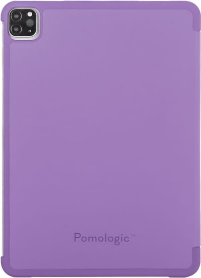 Pomologic BookCase iPad Air 11 (M2-M4) – Afmetingen 25,2 cm x 18,2 cm x 1,4 cm – Compatibel met iPad Air 4e en 5e generatie – Ook Geschikt voor iPad Air 11” (M2) - Paars