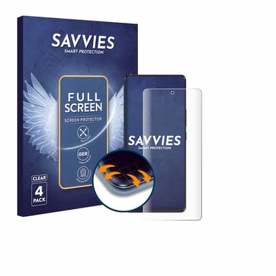 Savvies - Screenprotector voor iiiF150 Action 15 Pro - Folie Beschermfolie transparant volledig dekking 4 Stuks