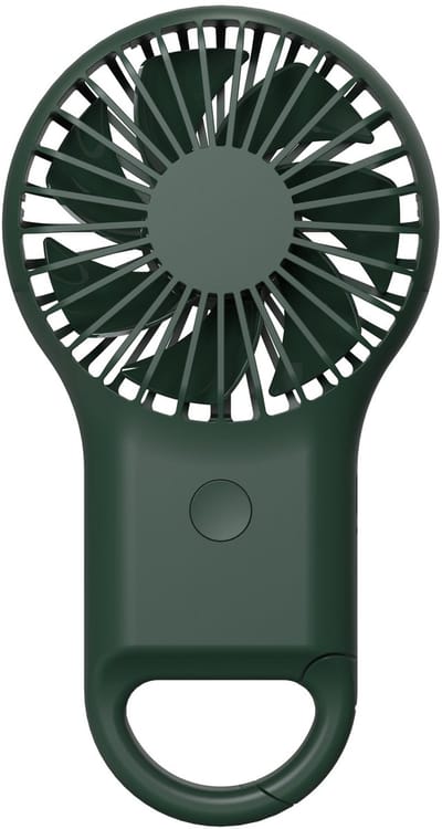 Handventilator - Mini- & Handventilatoren - Met karabijnhaak - Kunststof -groente