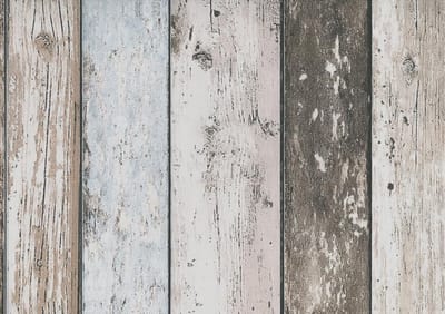 Dutch Wallcoverings Vliesbehang sloophout - beige