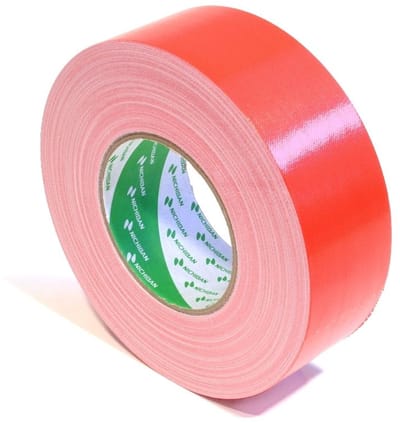Nichiban Gaffa Tape NT1200 Duct Tape 50 mm / 25 meter in rood - Originele Gaffer Tape