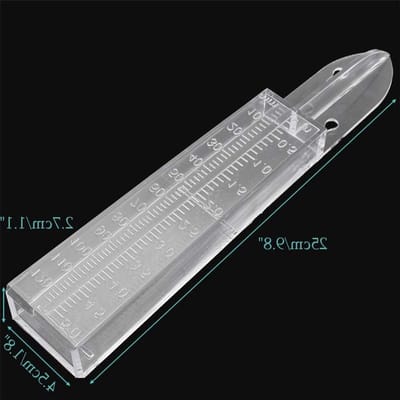 Regenmeter - Regenmeter plastic - Tuin besproeiing meten - Duidelijke schaalverdeling - 120 ml - Transparant