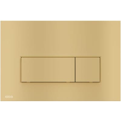 Alcadrain Thin - Verzonken bediening, mat goud M57-G-M