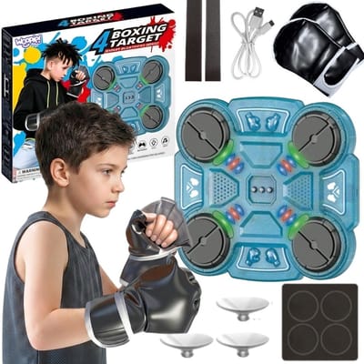 Woopie Intelligent Musical Boxing Shield Blue 11 Pcs. - UNI
