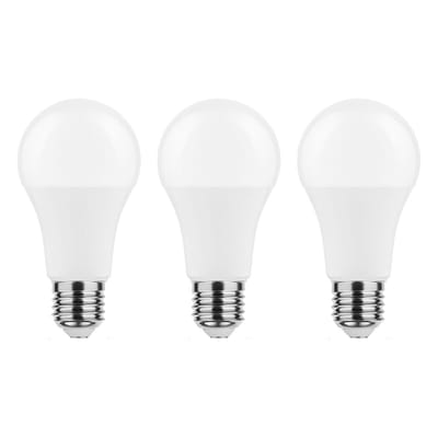 Modee E27 LED Lamp 13W - 1350lm - 6000K - Daglicht Wit - LED Globe A65 - Vervangt 91W Halogeen Gloeilamp - 3 stuks