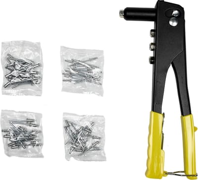 Benson Popnageltang set - Inclusief 40 popnagels - Lichtgewicht - Eenvoudig te bedienen - Voor DIY projecten