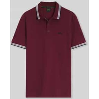 Regular fit polokraag van puur katoen model 'PADDY'