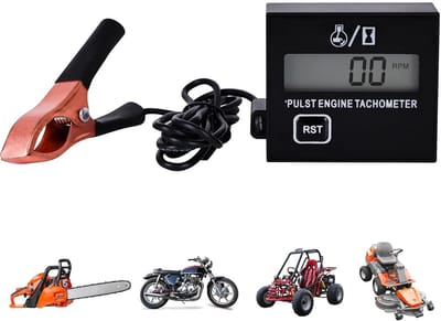 Digitale Toerenteller voor Benzine Motoren en Kettingzagen