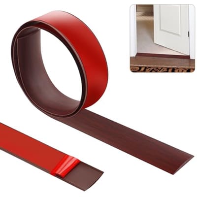 Drempelstrip 1 m x 5 cm - Zelfklevende Vloerovergangsstrip voor Tapijt en Laminaat