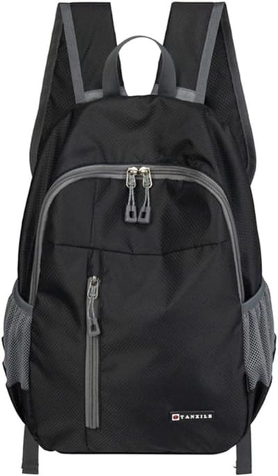 Thijox - Ultralight Opvouwbare Rugzak Waterdicht Unisex Sport Tas Jeugd Gym Tas met Grote Capaciteit en Zijvak voor Paraplu's en Waterflessen - 2 Mate