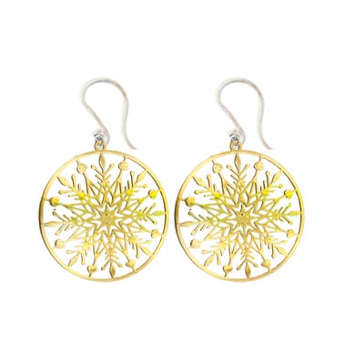Allergievrij goudkleurig filigraan kerst-Charme Bijoux