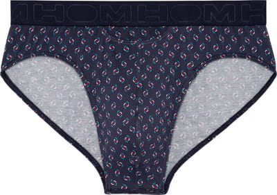 HOM - Cyrus Mini briefs H01 - Navy print - mannen - S