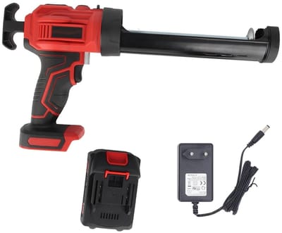 Accu Kitspuit - Elektrisch Gereedschap - Afwerking Klussen - Automatische Terugtrekking - 41 x 23 x 8 cm - Zwart