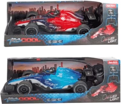 Toi-Toys raceauto F1 speelgoedauto met licht en geluid 1:20 schaal.