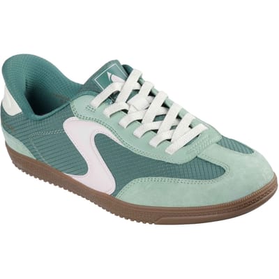 Skechers Hotshot - Everyday Ease Textiel Dames Groen/Roze Standaard Sneakers