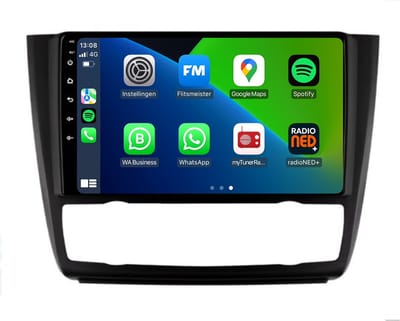CarPlay autoradio geschikt voor BMW 1 Serie E87 E81 E82 E88 | 2004 t/m 2012 | Android 13 | Draadloos Apple CarPlay & Android Auto | 2GB + 32GB | 8-Core processor | Davilon | 2025 model | 2004 2005 2006 2007 2008 2009 2010 2011 2012 | Bluetooth & Wifi