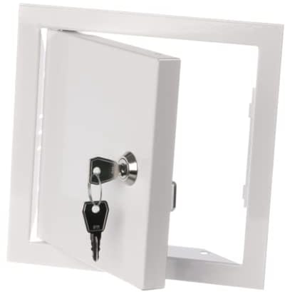 Metalen Revisiedeur 150x150mm met Slot - Inspectiedeur voor Toegang en Onderhoud