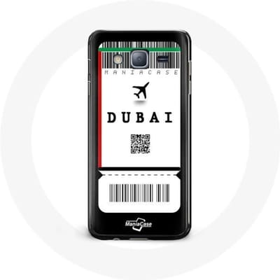 Hoesje voor Samsung Galaxy J7 2016 Dubai vliegticket