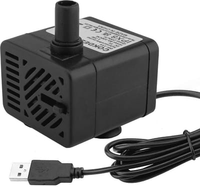 USB Mini Waterpomp - Verstelbare, Ultra Stille Waterpomp voor Aquariums, Vijvers en Hydrocultuur: 200L/H