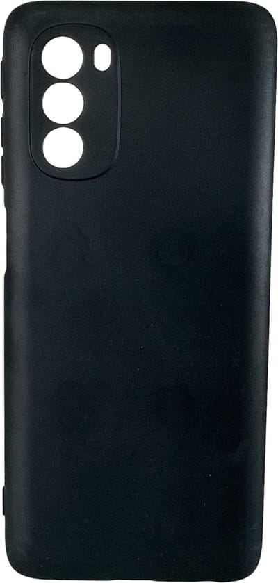 Silicone TPU hoesje zwart Geschikt voor: Motorola Moto G51 5G