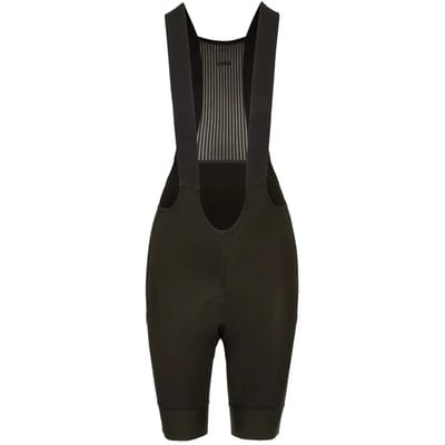 AGU Venture - Bibshort - Gravel Fietsbroek - Dames - XS - Zwart - Met Zeem - Elastische Bretels - Mesh Zijzakken - 75mm Manchetten