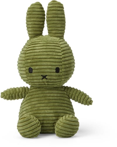 Nijntje Corduroy Olive Green Bundel - knuffel en sleutelhanger