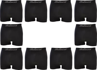 Belucci Heren Boxershorts Mega Multipack 10 Stuks Maat M/L