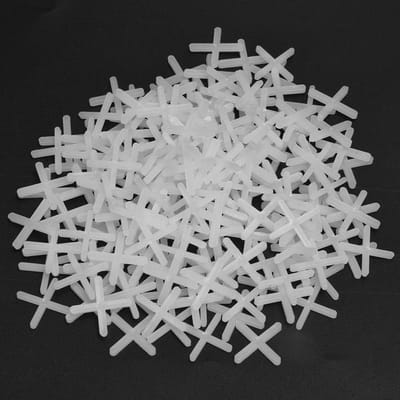 Tegelafstandhouders Kruis - Plastic Spacers - Nauwkeurig Tegelen - Herbruikbaar Systeem - 2000 Stuks - Transparant