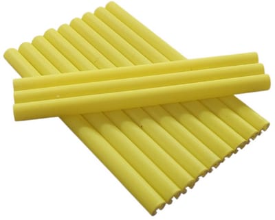 Rieba® Spaakreflectoren 72 Stuks - Spaakversiering Fiets - Set Reflectoren - Spaakreflectie - Extra Veilig - Kinderfiets - Volwassenen - Spaakverlichting - Geel