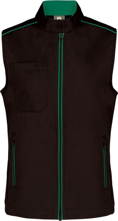 WK. Designed To Work Damesgilet Day To Day WK6149 - Black / Kelly Green - XL