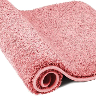 Extra Dikke Microvezel Badmat - Super Absorberend Badkamer Tapijt in Roze (60 x 120 cm)