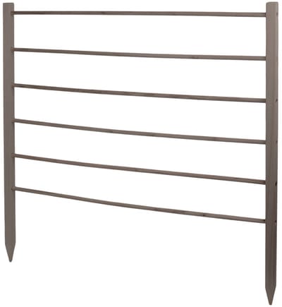 UNUS® Klimrek planten ladder voor klimplanten hout 100 cm grijs