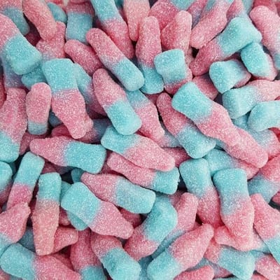 Frisia - Zure bubblegum flesjes - 1500 gram - zuur - snoep