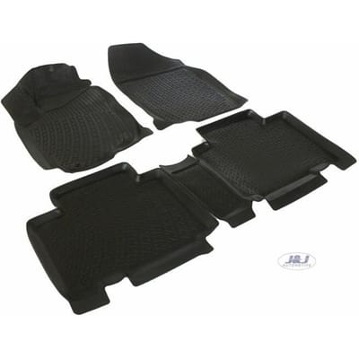 J&J AUTOMOTIVE | Tapis De Sol En Caoutchouc 3D Exclusive Pour Toyota RAV 4 2013-2017 noir