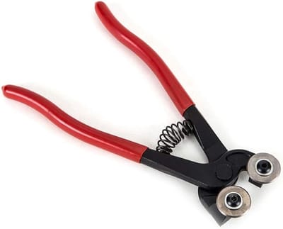 Mozaïek Tang - Tegelsnijder - Ambachtelijk Werk - Ergonomisch Handvat - 20.5 cm - Zilverkleurig