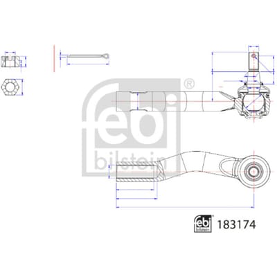 Spoorstangeind FEBI BILSTEIN 183174