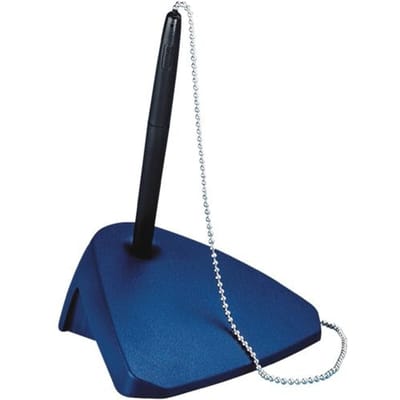 MAUL Baliepen Modern kunststof staal metaal 10.8 x 11.2 x 14.5 cm blauw