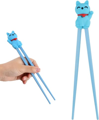 Herbruikbare en hittebestendige trainingstokjes voor kinderen, schattige panda design, ideaal voor beginners en gepersonaliseerd gebruik