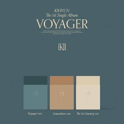 KIHYUN 1e Single Album VOYAGER Random gray