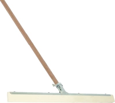 Betra Vloertrekker/douchetrekker - voor water - metaal/rubber 35 cm - met houten steel 130 cm