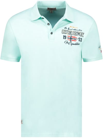 Geographical Norway Heren Expedition Polo Kapuccino Mint - XL