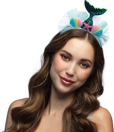 Boland - Diadeem Mermaid Marina - - Volwassenen - Vrouwen - Zeemeermin - Fantasy