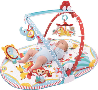 Yookidoo Speelkleed met Bogen en Bewegende Mobiel Circus de Luxe