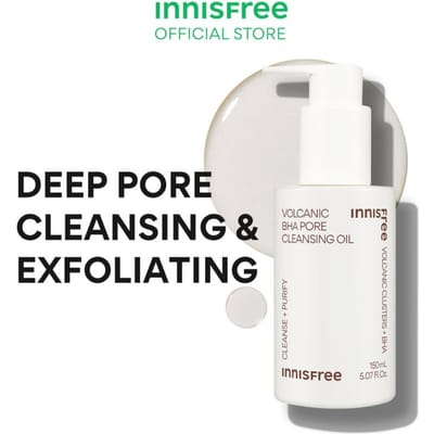 Innisfree Volcanic Pore BHA Reinigingsolie 150ml AUTHENTIEKE WINKEL