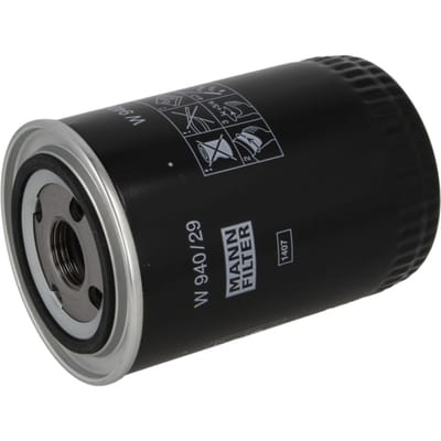 MANN-FILTER Oliefilter W 940/29 voor Porsche 911 2.2 2.4 2.7 3.0 3.2 & Porsche 911 964 3.6 Carrera / Carrera RS | OEM 93010776400 | 93010776401 | 91610775400
